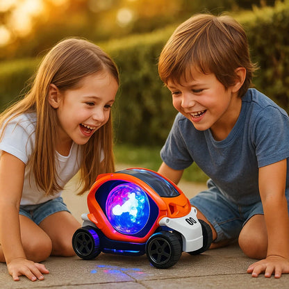 Świecący samochód kaskaderski 360° z muzyką