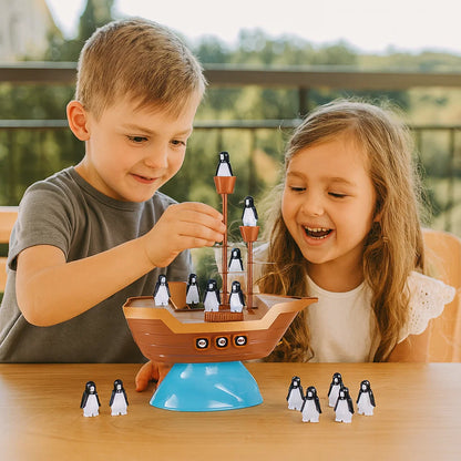 Pingwinia Piracka Gra Balansująca