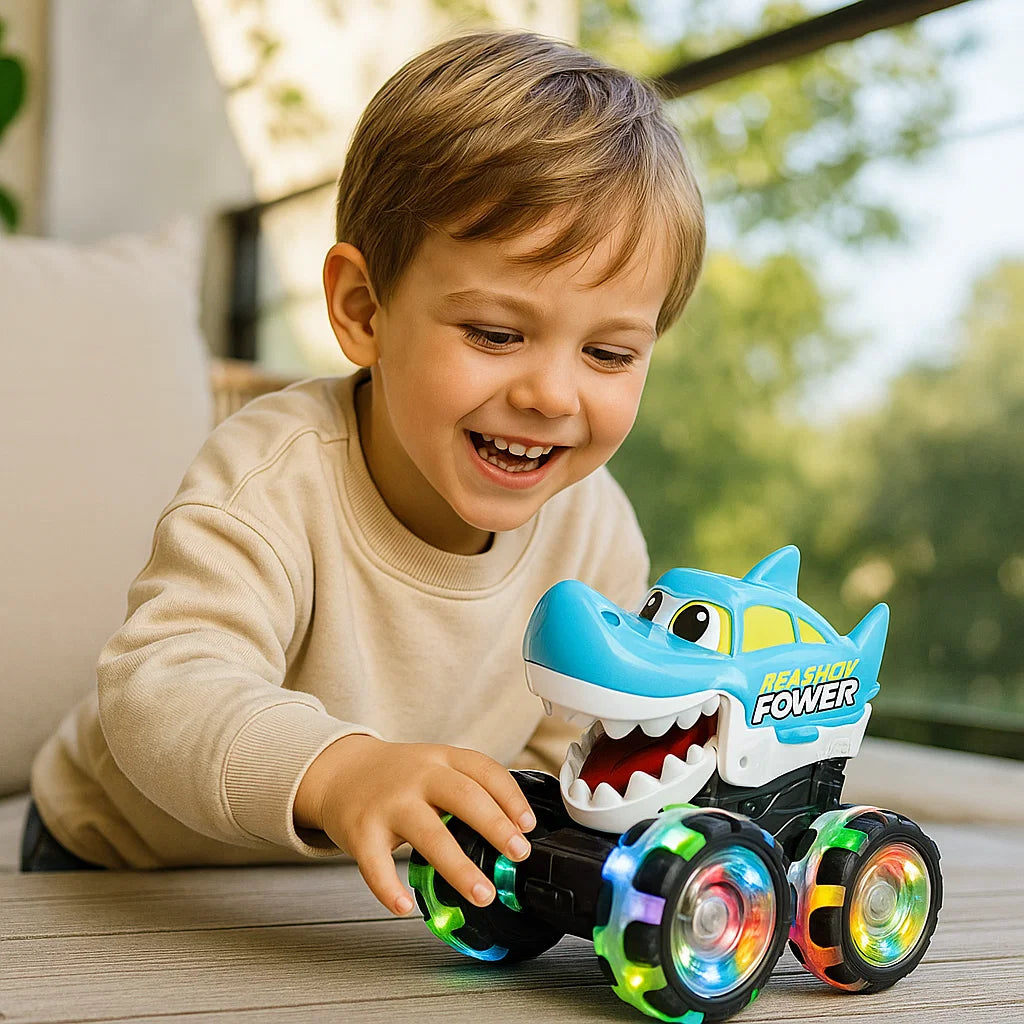 Świecące samochodziki Monster Truck