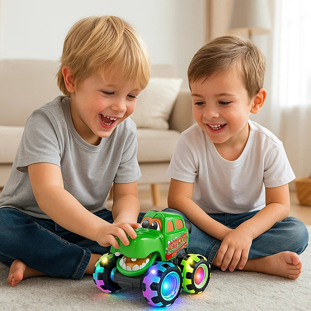 Świecące samochodziki Monster Truck