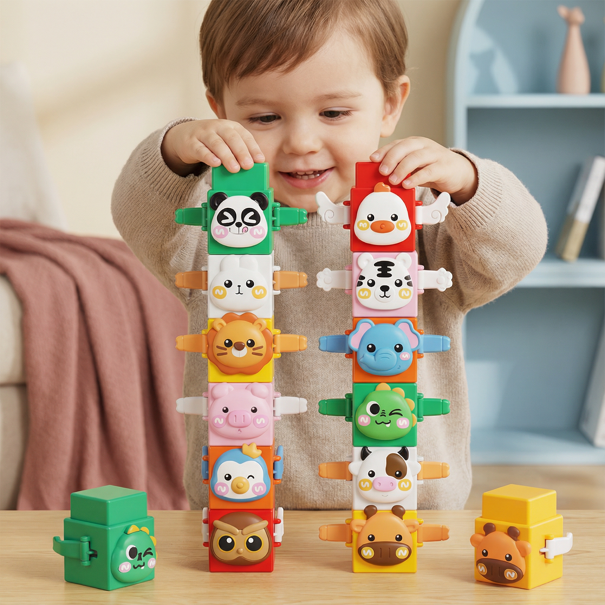 Dzieci bawiące się zabawkami