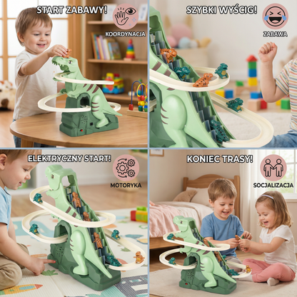 Dino zjeżdżalnia kolejka radości