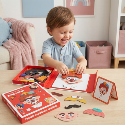 Edukacyjne puzzle do nauki emocji dla dzieci