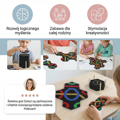 Układanka Ścieżek – edukacyjna gra logiczna dla całej rodziny