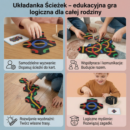 Układanka Ścieżek – edukacyjna gra logiczna dla całej rodziny