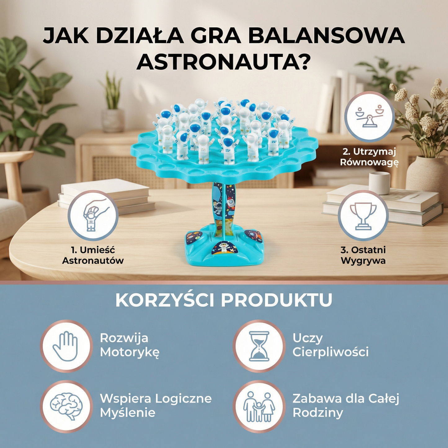 Gra balansowa Astronauta