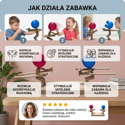 Balonowa gra w szermierkę