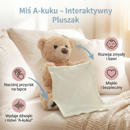 Miś A-kuku – Interaktywny Pluszak