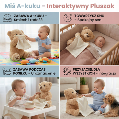 Miś A-kuku – Interaktywny Pluszak