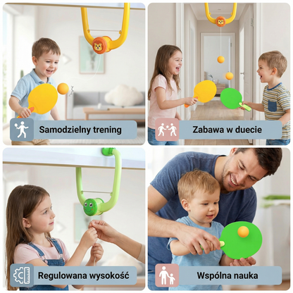 Zestaw do Ping Ponga na futrynę drzwi