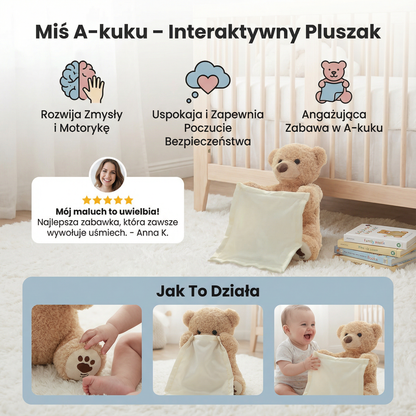 Miś A-kuku – Interaktywny Pluszak