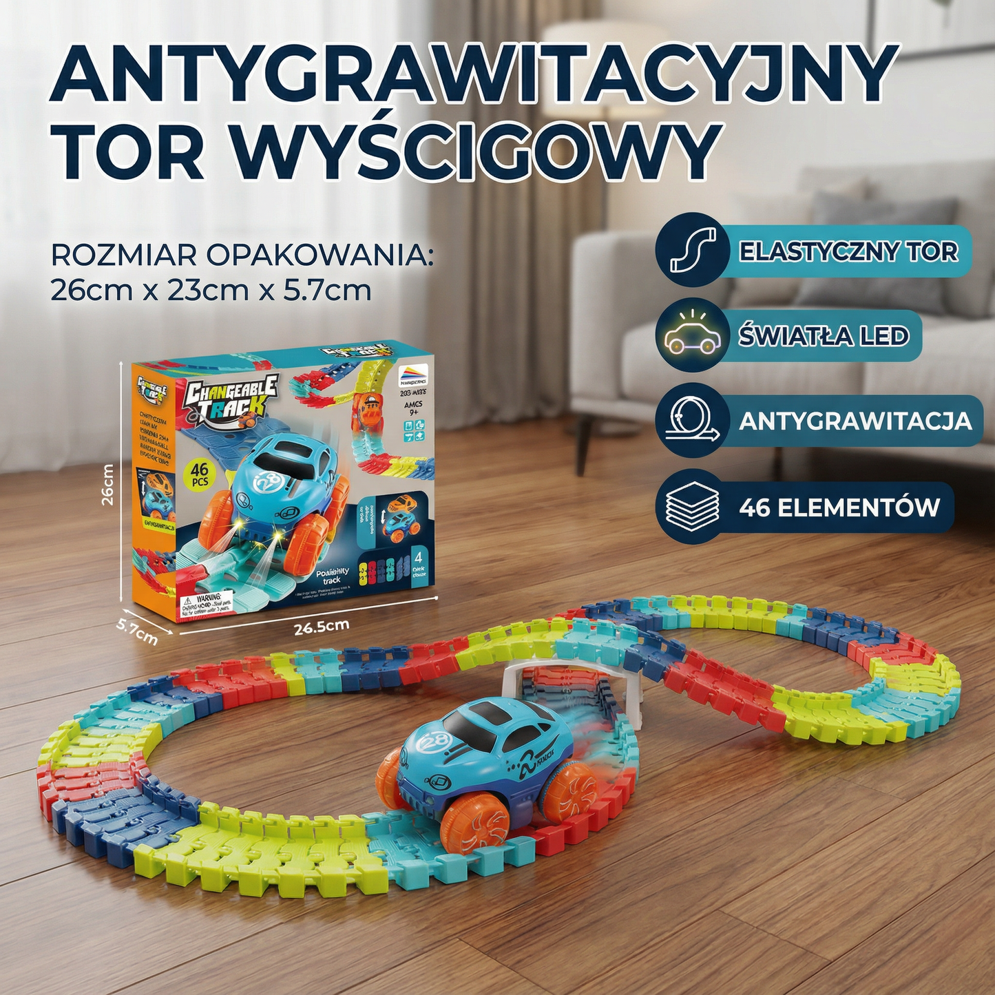 Antygrawitacyjny tor wyścigowy