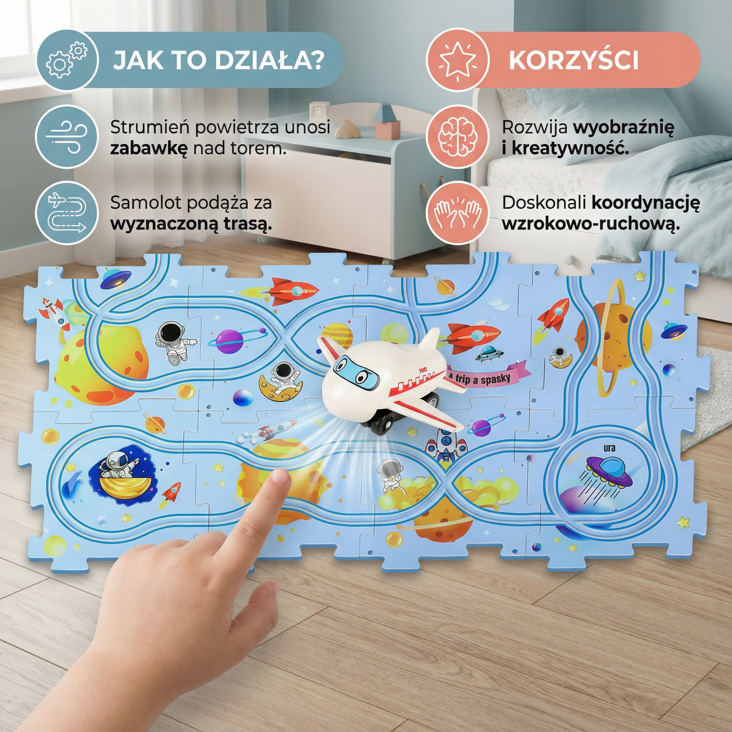 Tory puzzlowe – wyścig z klockami