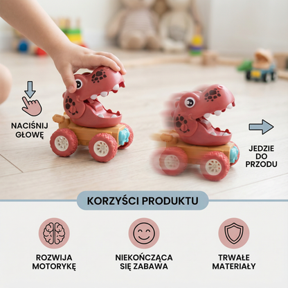 PUSH & DRIVE – Dino Monster Trucki