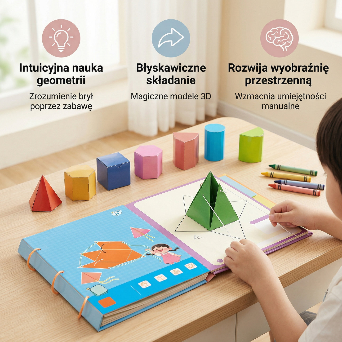 Genialna książka do nauki geometrii dla dzieci
