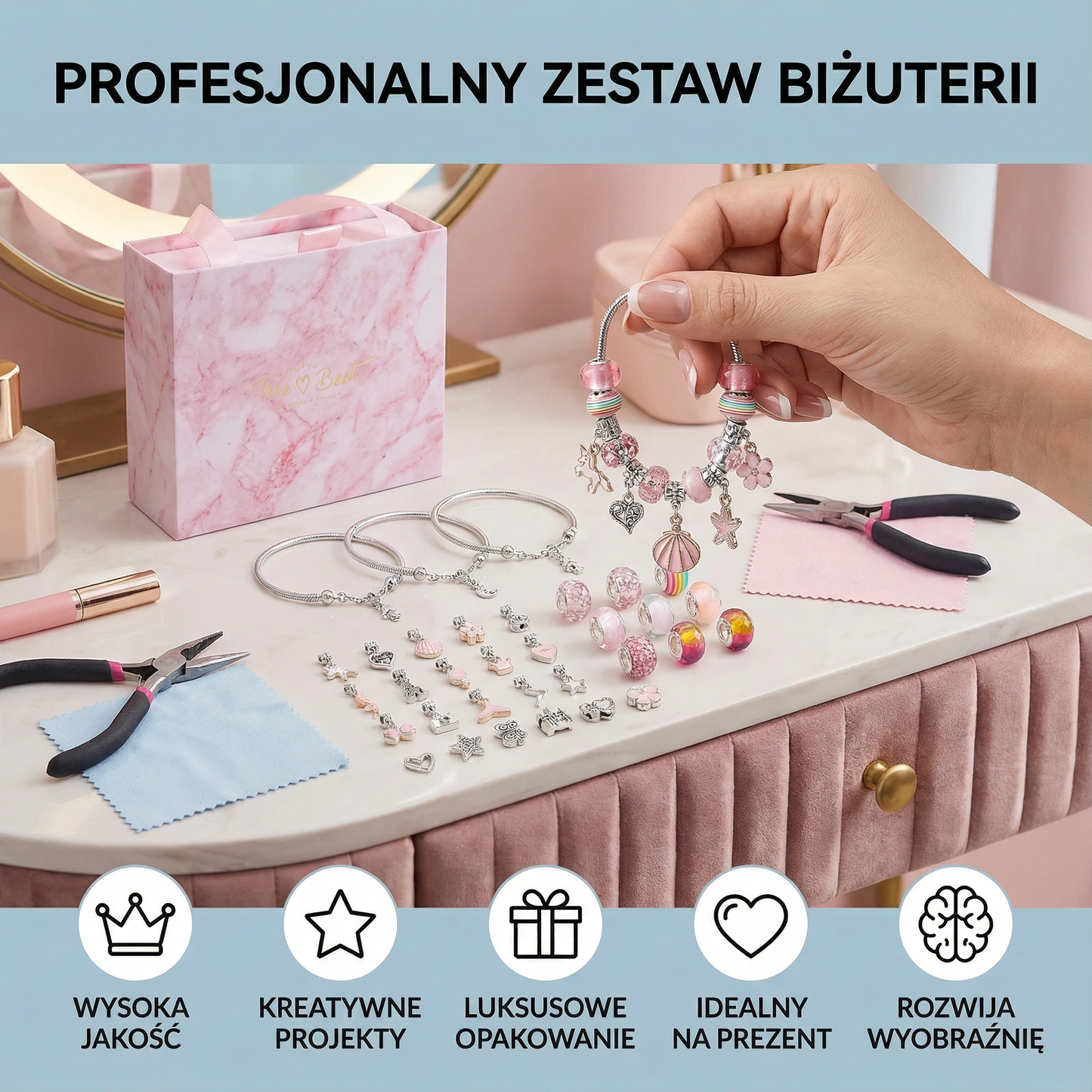 Zestaw do tworzenia biżuterii