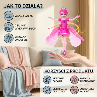 Latająca bajkowa wróżka zabawka