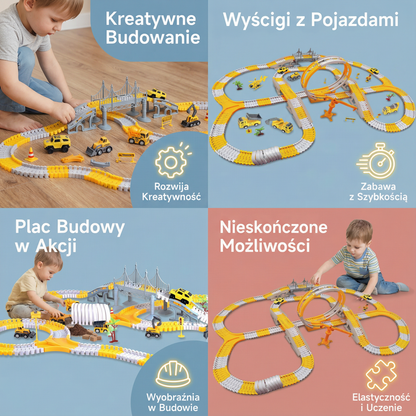 Tor wyścigowy przygód z samochodzikami