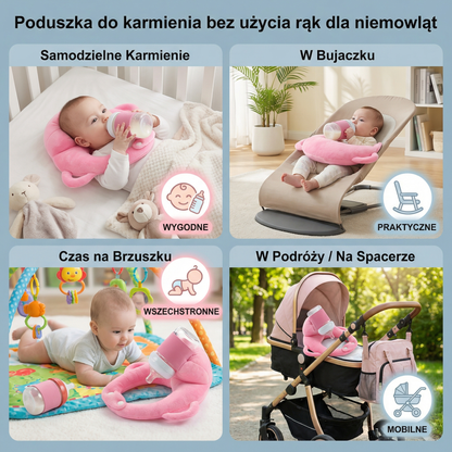 Poduszka do karmienia bez użycia rąk dla niemowląt