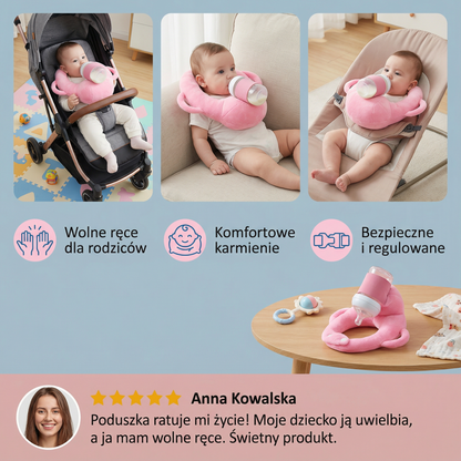 Poduszka do karmienia bez użycia rąk dla niemowląt