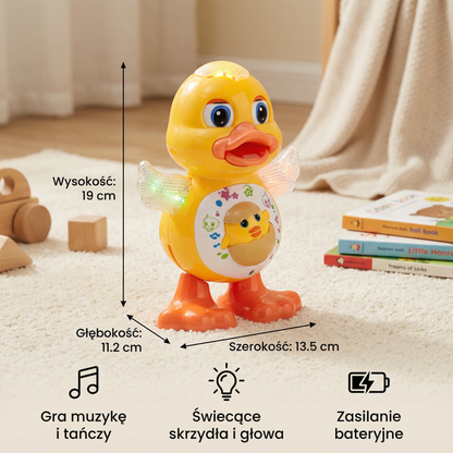 Tańcząca kaczuszka zabawka dla dzieci