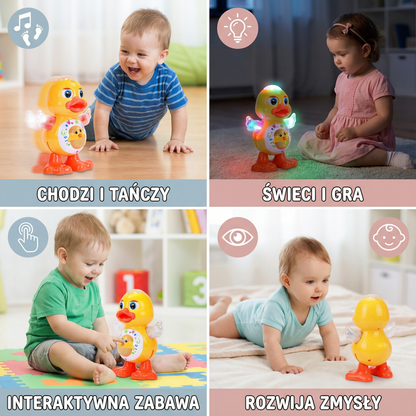 Tańcząca kaczuszka zabawka dla dzieci