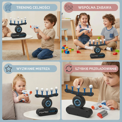 Latające piłeczki – zabawka celnościowa