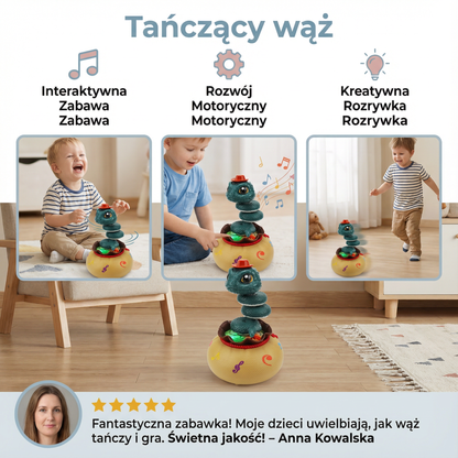Tańczący wąż – zabawka dla dzieci