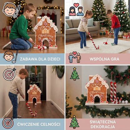 Piernikowy mini golf zabawka świąteczna