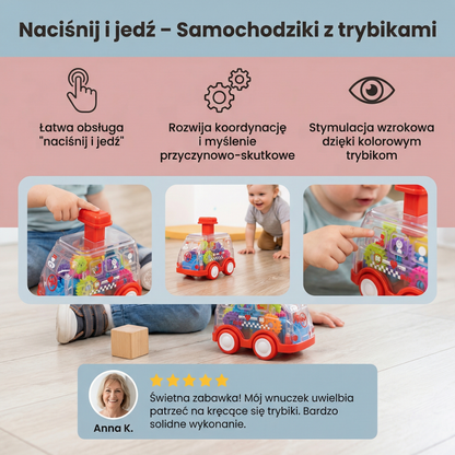 Naciśnij i jedź – Samochodziki z trybikami