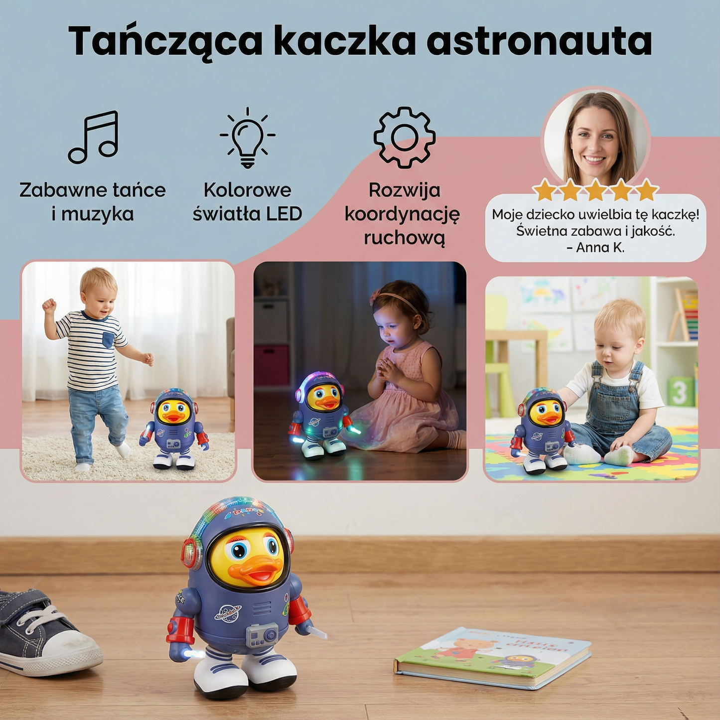 Tańcząca kaczka astronauta