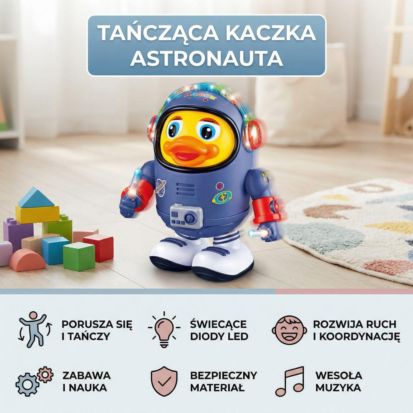 Tańcząca kaczka astronauta
