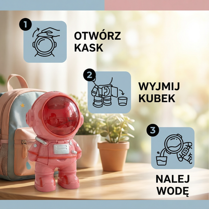 Butelka astronauta dla dzieci