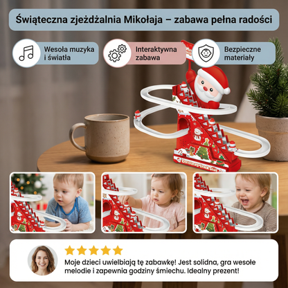 Świąteczna zjeżdżalnia Mikołaja – zabawa pełna radości