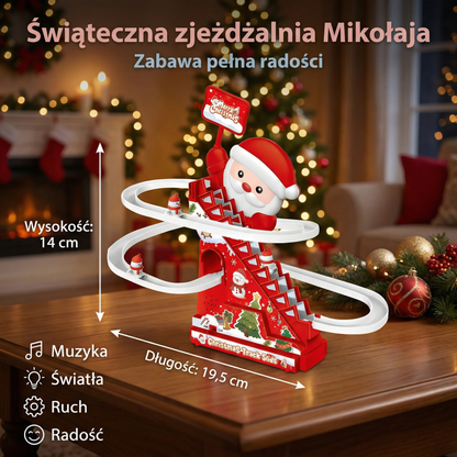 Świąteczna zjeżdżalnia Mikołaja – zabawa pełna radości