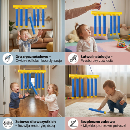 Spadające patyczki – gra zręcznościowa dla dzieci