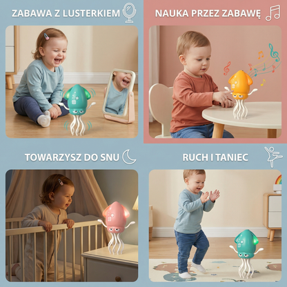 Tańcząca ośmiornica zabawka dla dzieci