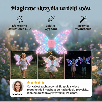 Magiczne skrzydła wróżki snów