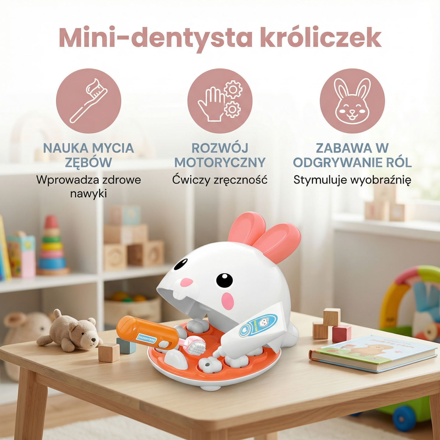 Mini-dentysta króliczek