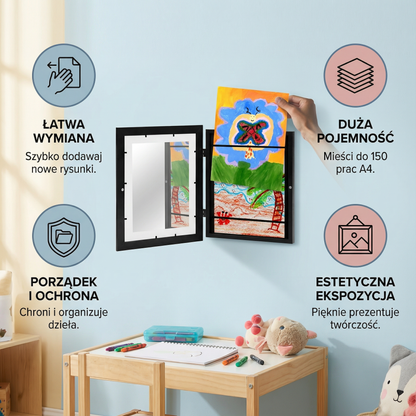 Ramka na zdjęcia – na maks. 150 rysunków