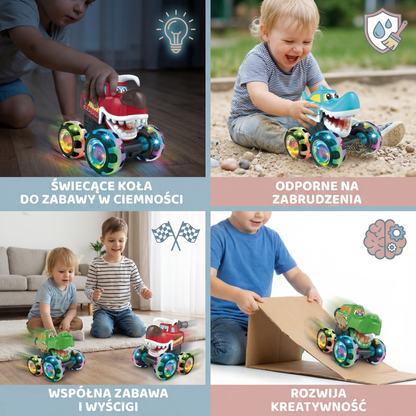 Świecące samochodziki Monster Truck