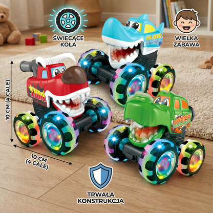 Świecące samochodziki Monster Truck