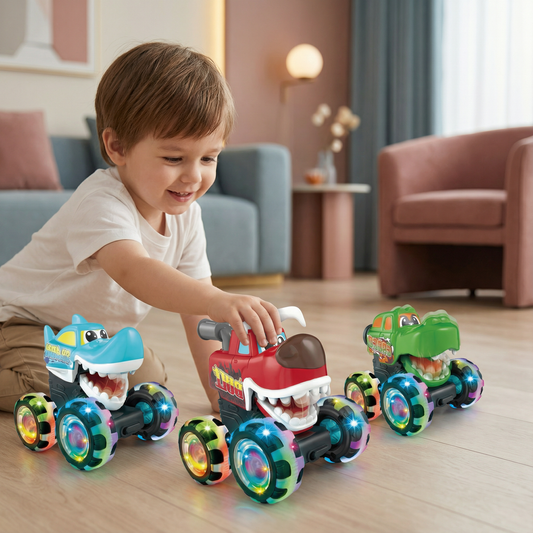 Świecące samochodziki Monster Truck